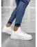 Adidasi barbati casual albi M01 N8-3 Adidasi barbati casual albi M01 N8-3